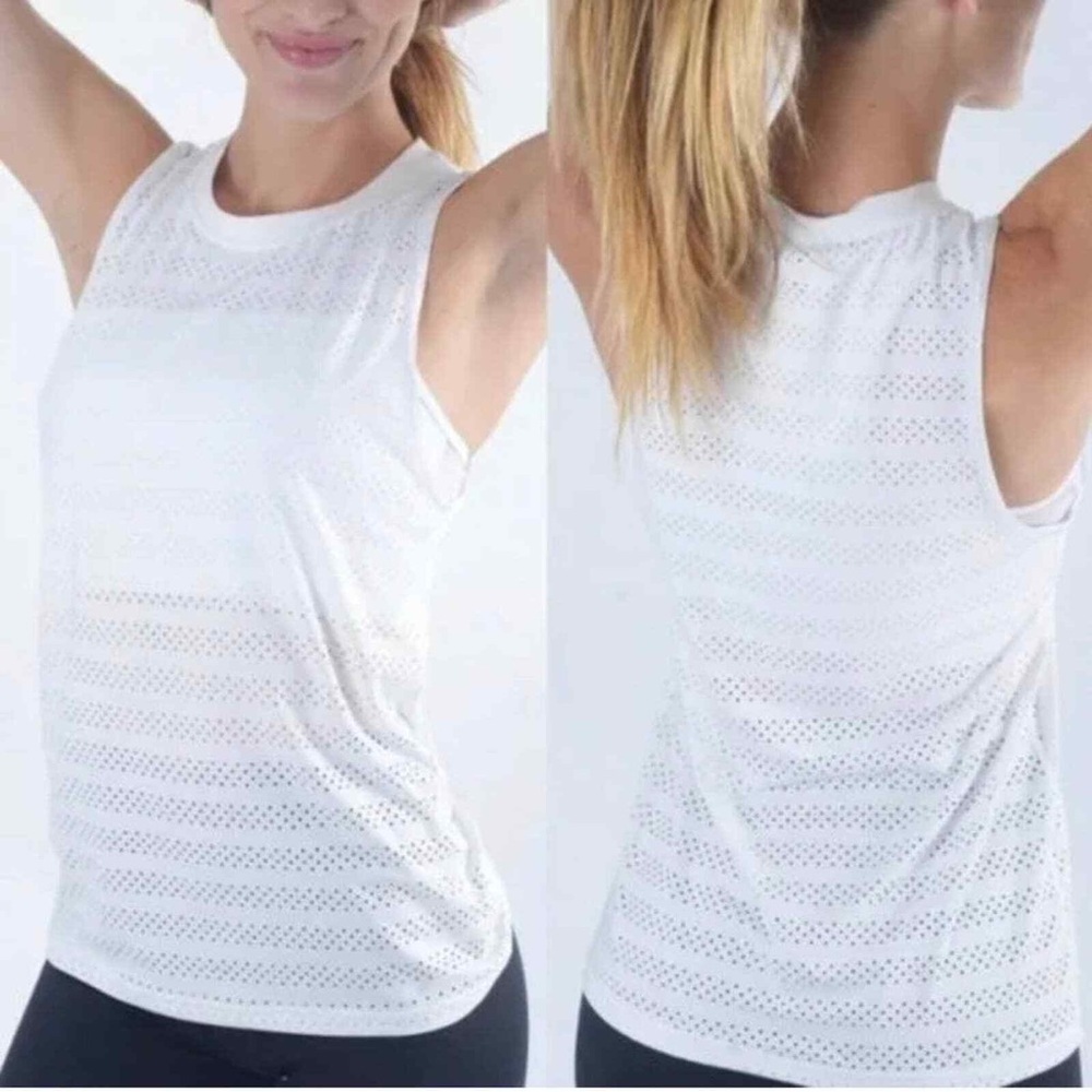 Zyia white chill tank